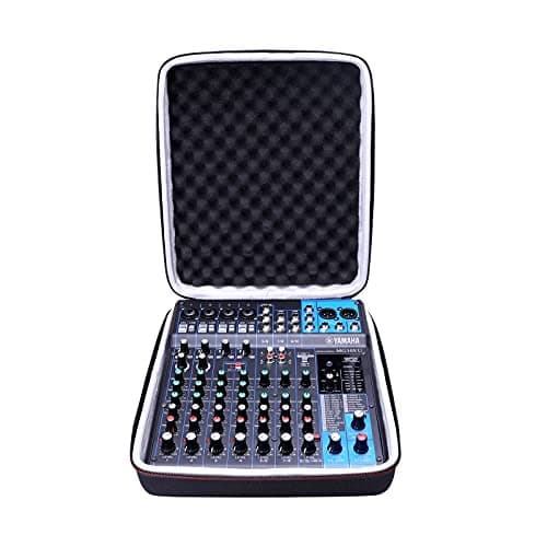 Image of L LTGEM EVA Hard Case for Yamaha MG10XU or MG10 or MG06 10-Input Stereo Mixer - Travel Protective Carrying Storage Bag