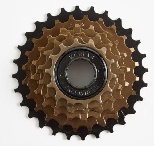 Image of 5 Speed Brown Nickel Freewheel 14-28T