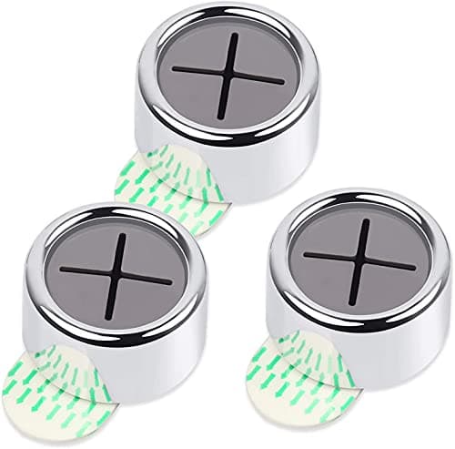 Image of DERDOUT 3 Pcs Self-Adhesive Kitchen Towel Holder Kitchen Hooks Round Wall Mount Hook Hand Towel Holder for Bathroom, Kitchen and Home, No Drilling Required