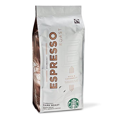 Image of Starbucks Espresso Roast, Whole Bean Coffee (Rich & Caramelly) 227g