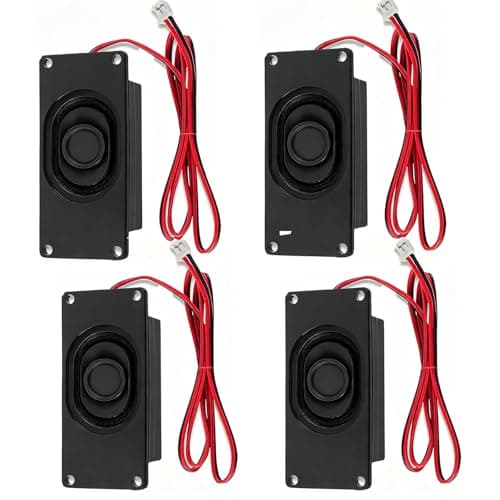 Image of GERUI Speaker 3 Watt 8 Ohm Speaker 3W 8 Ohm JST-PH2.0 Interface for Arduino Motherboard Electronic DIY Projects and LCD TV Monitors (2)