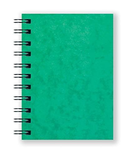 Image of Luxpad A6 Twin Wire Hardback Notebooks with 200 Feint Ruled Pages and Durable Pressboard Covers. [Pack of 12]