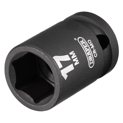 Image of Draper Expert HI-TORQ® 6 Point Impact Socket | 1/2" Square Drive 17mm Deep Spark Plug Socket | 28496