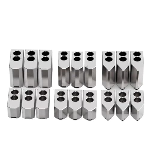 Image of Chuck Soft Jaws 6/8/10/12 Inch Extra Tall Lathe Fixture for CNC Lathe Chuck Clamping Tool Accessories(No.5)