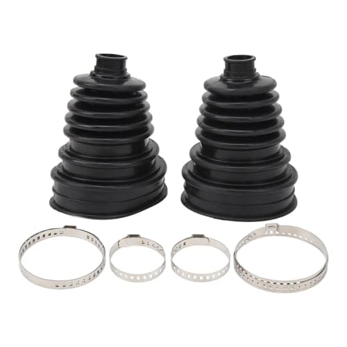 Image of MEKOTRIN 2pcs CV Boots Universal Constant Velocity Joint Boot Set Highly Flexible CV Boots for Cars