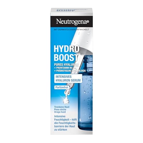 Image of Neutrogena Hydro Boost Intensive Hyaluronic Serum Face Care with Hyaluronic Acid & Provitamin B5 for Dry Skin, 15 ml