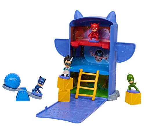 Image of JP PJ Masks JPL95425 Fold N' Go HQ Playset