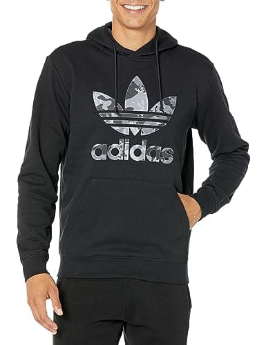 Image of adidas Originals Men's Graphics Camouflage Infill Hoodie, Black, XL