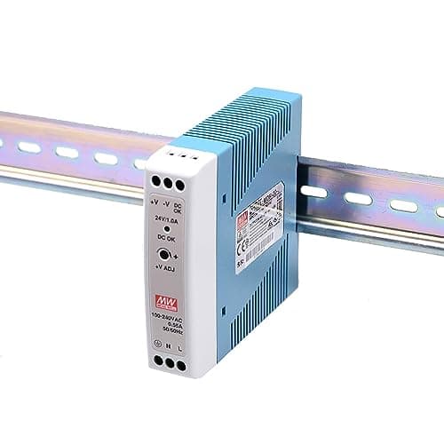 Image of MEAN WELL MDR 20W 5V 3A Switching Power Supply， AC/DC Single Output Industrial DIN Rail MDR-20-5 Type Enclosed Power Supply Driver Transformer