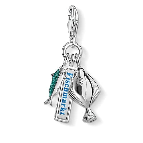 Image of Thomas Sabo Women's Silver Clasp Charms - 1152-001-12