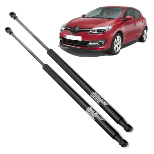 Image of Ramor Strutz 2x Tailgate Gas Struts Compatible with a Renault Megane Mk3 2008-2016. Tailgate Gas Springs Replacement for 904510001R and others.
