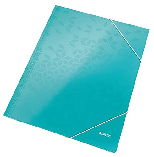 Image of Leitz WOW - folders (Green, Polypropylene, A4, Paper, Elastic band)