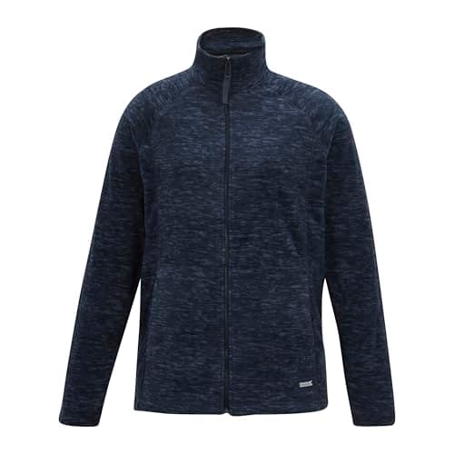Image of Regatta Womens Mayse Full Zip Fleece Soft Touch Warm Top Outdoor Winter Layer