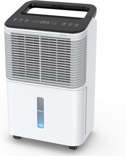 Image of CONOPUPlus 16L/Day Ultra-Quiet Dehumidifier for Bedroom, Intelligent Central Control, Auto Mode, Humidity Indicator Light, 24H Timer, Laundry Drying, Effective & Powerful Home Dehumidifiers