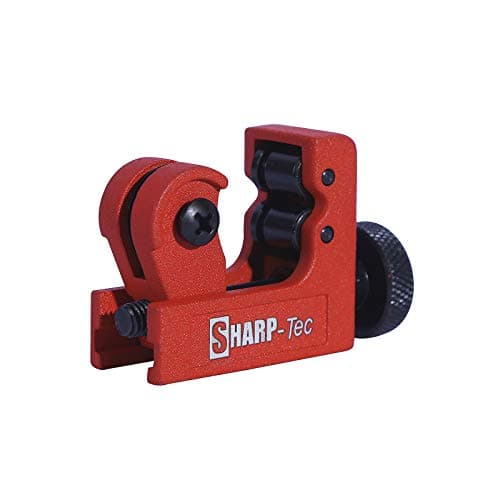 Image of Sharp-Tec 3-22mm Pipe Cutter, Adjustable Mini Tube Cutter Cutting Tool for Cutting Copper, Brass, PVC, Aluminum, Plumbing