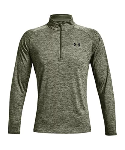 Image of Under Armour Men's Tech 2.0 ½ Zip, (392) Marine Od Green / / Black, XXXXL
