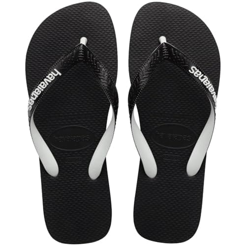 Image of Havaianas Unisex Adults Top Mix Flip Flops B,lack/Black, 8 UK