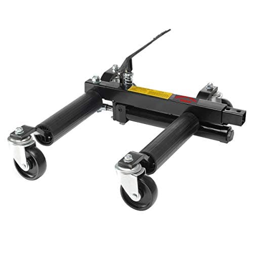 Image of Dirty Pro Tools™ 1500lb Hydraulic Wheel Skates Dolly Car Skates Vehicle Positioning Jack Tyre Lift Trolley