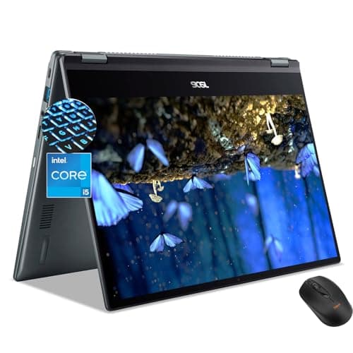 Image of acer Chromebook Touchscreen Laptop Plus Spin 514- Intel Core i5-1334U- 14inch FHD IPS Display 2in1-8GB RAM -512GB SSD -Gaming Chrome Tablet- Backlit Keyboard- Students School Kids- 2025