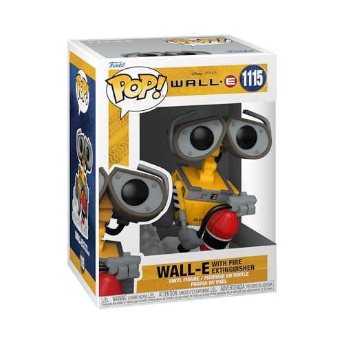 Image of Funko POP! Disney: Wall-E with Fire Extinguisher - Collectable Vinyl Figure - Gift Idea - Official Merchandise - Toys For Kids & Adults - Model Figure for Collectors and Display