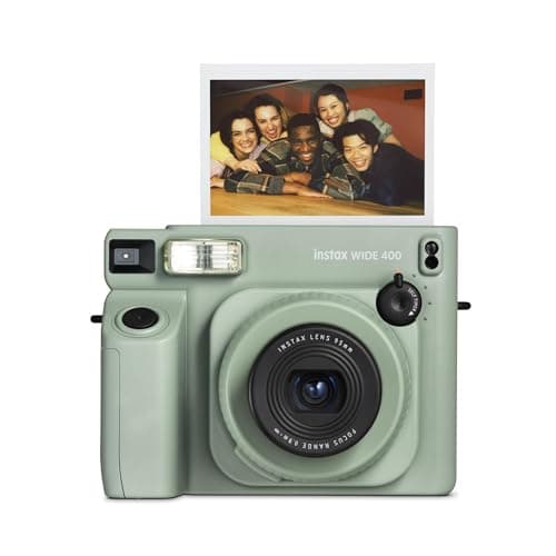 Image of instax WIDE 400 instant camera, Automatic exposure and flash control