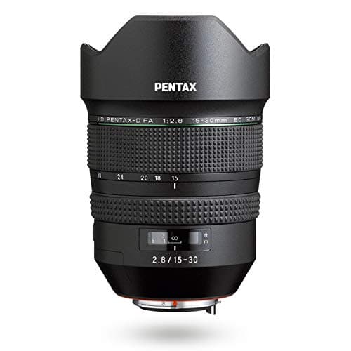 Image of PENTAX HD D FA 15-30mmF2.8ED SDM WR Ultra-wide-angle zoom lens, High-resolution image, Weather-resistant, Extra-sharp high-contrast images, High-speed AF, Black