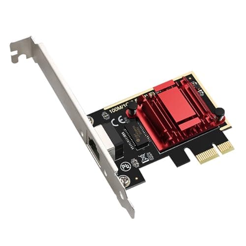 Image of Sarini 2.5GBase-T PCIe Network Adapter RTL8125B 2500/1000/100Mbps PCI Express Gigabit Ethernet Card Support PXE for Windows/Linux/MAC