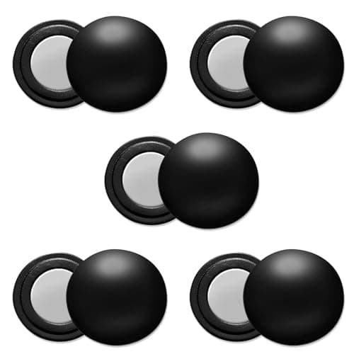 Image of Tinoaly 5 Pairs Magnetic Race Bib Holders, Premium Running Bib Magnets Marathon Race Number Bib Magnets Race Holder Racing Bib Fixing Clips Running Bib Clips for Runners (Black)
