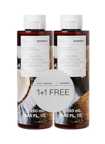 Image of Korres Coconut Water 1+1 Shower Gel Set