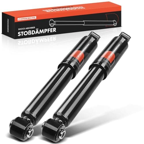 Image of Frankberg 2x Shock Absorber Strut Rear Left Right 365mm Gas pressure Compatible with 500 312 KA RU8 500C/595C/695C 500/595/695 169 Replace# 343486,1672372