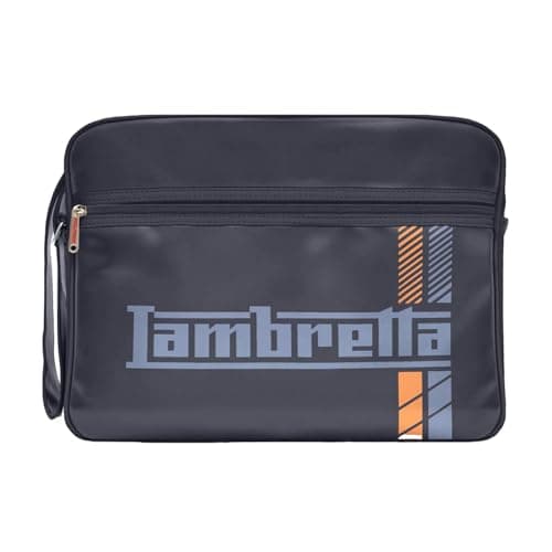 Image of Lambretta Classic Retro Messenger Shoulder Laptop Tablet Body Strap Bag