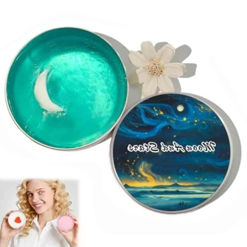 Image of Silicone Makeup Brush Cleaning Pad with Soap, Makeup Brush Cleaner Soap Set, Deep Cleaning for Brushes & Sponges, Travel Size Makeup Brush Scrubber (Moon Shape – 50g)
