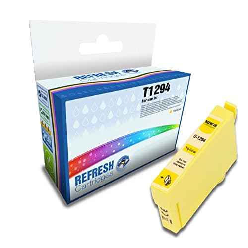 Image of Refresh Cartridges Remanufactured Ink Cartridge Replacement for Epson T1294 /C13T12944010 (Yellow)