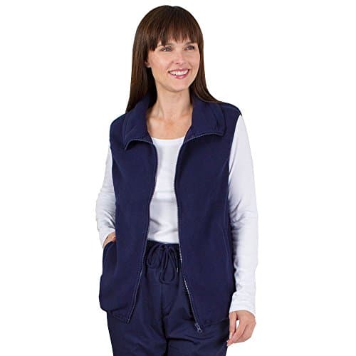 Image of Fashion Friendly Fleece Gilet/Body Warmer (Large, Navy)