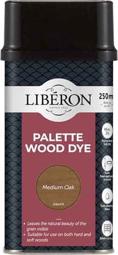 Image of Libéron Palette Wood Dye Medium Oak 250ml