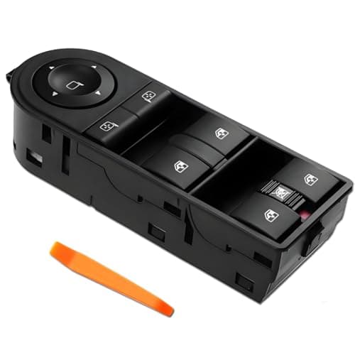 Image of ZAMDOE 13228877 Car Power Window Switch for Opel Astra H [2004-2014] Zafira B [2005-2014] Electric Power Master Window Switch Window Regulator Switch 13228699 13215153 6240447