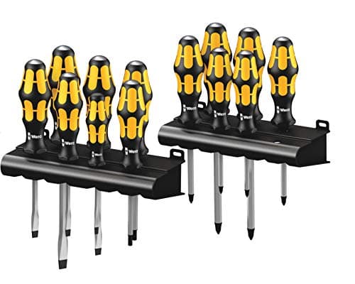Image of Wera 05133285001 Screwdriver Set Kraftform Big Pack 900, Silver, 13 pieces