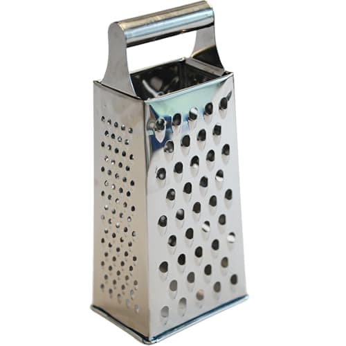 Image of Armo® Stainless Steel Double Sided Cheese Vegetable Grater 4 Sided Box Grater