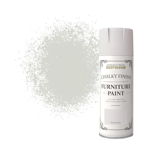 Image of Rust-Oleum 400ml Chalky Finish Furniture Spray Paint Aerosol - Winter Grey