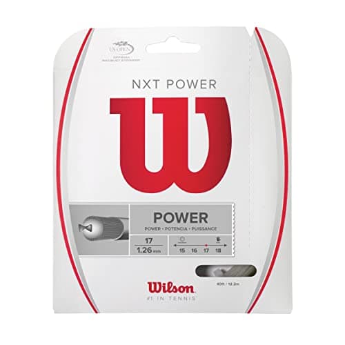 Image of Wilson Unisex's Tennis Racket NXT Power String-Transparent/Natura