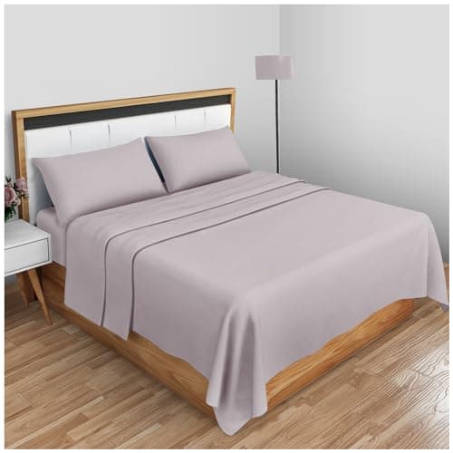 Image of GC GAVENO CAVAILIA Super Soft Plain Dyed Diamond Flat Sheet [ Single - Grey ]