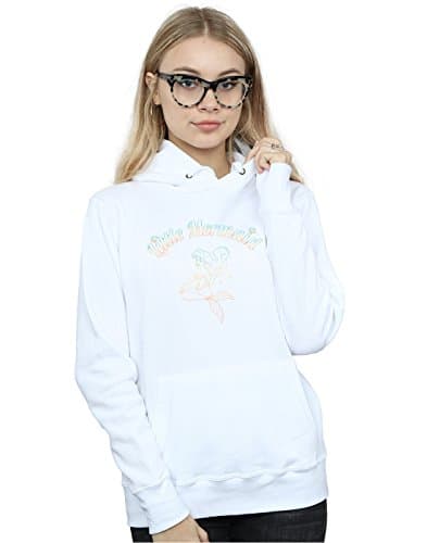 Image of Disney Princess Women's The Little Mermaid Gradient Hoodie White Small