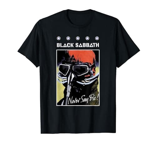 Image of Black Sabbath Official Never Say Die Poster T-shirt T-Shirt