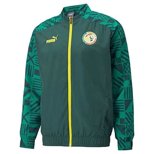 Image of PUMA 2022-2023 Senegal Pre-Match Jacket (June Bug)