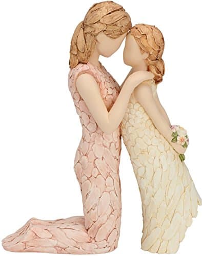 Image of More Than Words - You're The Best Hugging Figurines Mother Daughter Sister 6.5 Inch
