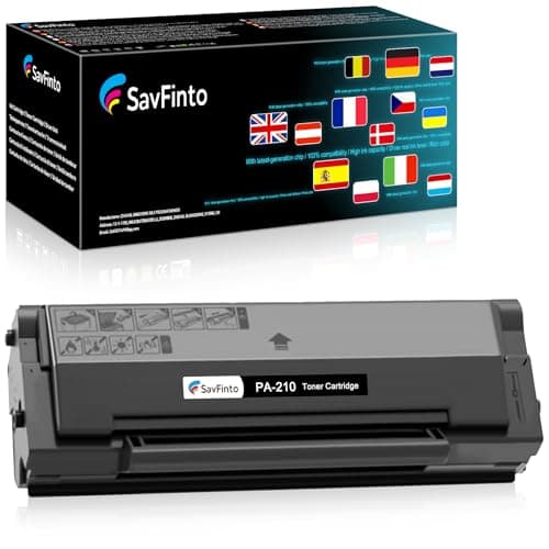 Image of SavFinto PA-210 PA210 PA 210 Toner Cartridge Compatible for Pantum P2500W P2502W P2508W M6558NW M6500NW M6500N M6500W M6550NW M6552NW M6600N M6600NW M6602NW M6608NW (1 Black)