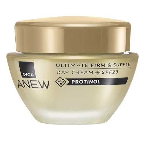 Image of Avon Anew Ultimate Firm & Supple Day Cream 50ml, with Protinol™ Technology to Help Firm Skin, Reduce the Appearance of Wrinkles and Boost Radiance, Cruelty Free