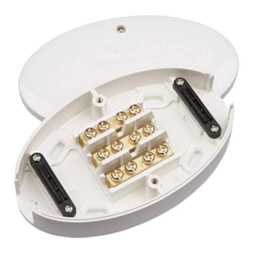 Image of Click WA220 Heavy Duty Junction Box 3 Terminal - 60 Amp (White)