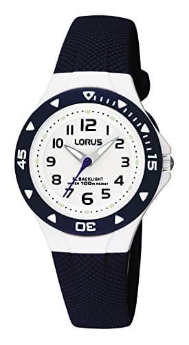 Image of Lorus by Seiko RRX43CX9 Blue Plastic Children's Watch Backlight