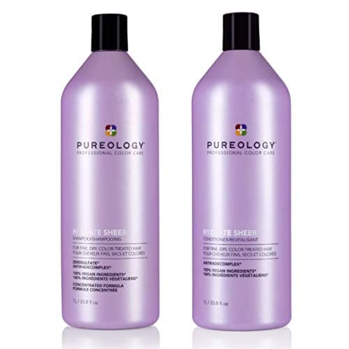 Image of Pureology Hydrate Sheer Shampoo 1000ml & Conditioner 1000ml Duo 2020